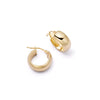 Chubby Hoop Earrings 9ct Solid Gold