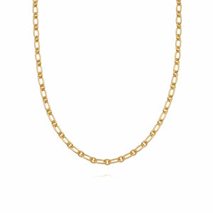 Chunky Linked Chain Necklace 18ct Gold Plate recommended