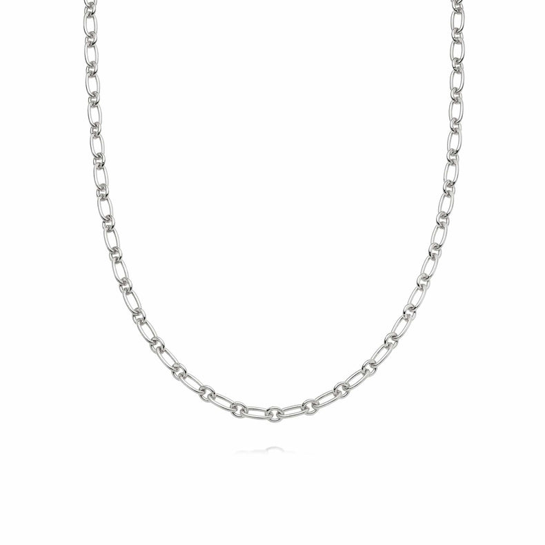 Chunky Linked Chain Necklace Sterling Silver recommended
