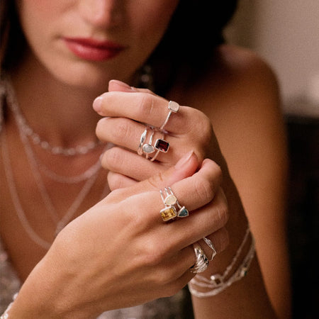 Citrine November Birthstone Ring Sterling Silver recommended