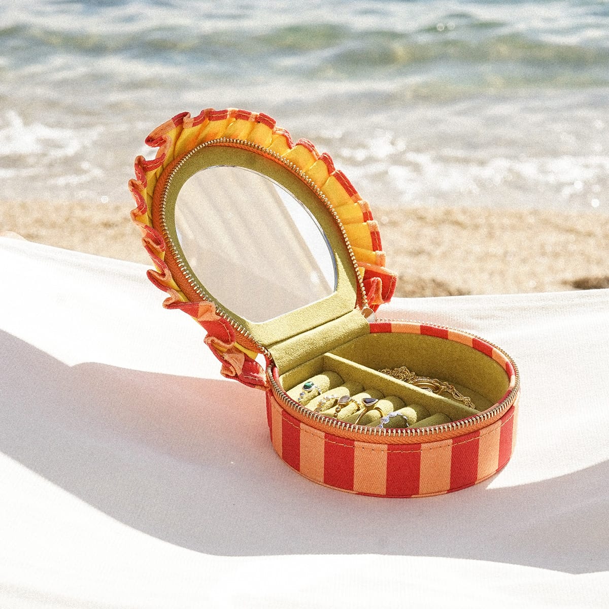 Colours Of Arley Compact Jewellery Case