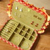 Colours Of Arley Peach & Pistachio Jewellery Box
