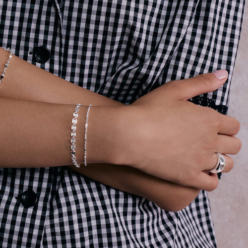 Curb Lightweight Chain Bracelet Sterling Silver