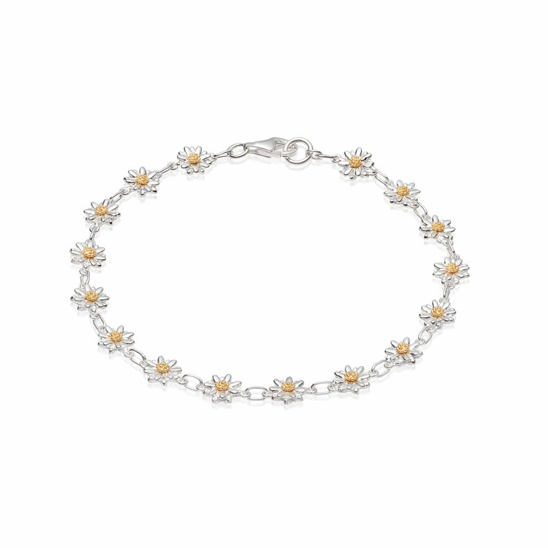 Daisy Chain Bracelet Sterling Silver recommended