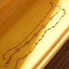 Daisy Chain Twist Bracelet 18ct Gold Plate