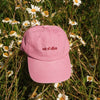 Daisy Pink 'Out Of Office' Cap