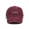 Daisy Purple 'Out Of Office' Cap