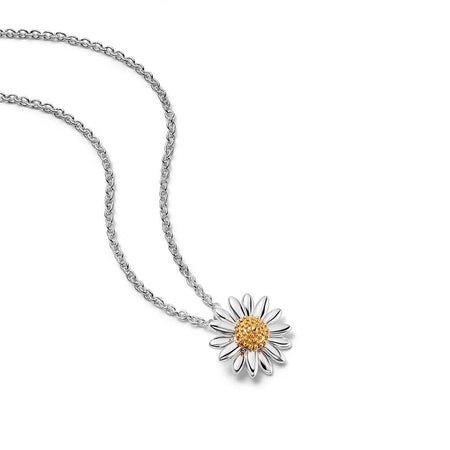 English Daisy Necklace Sterling Silver recommended