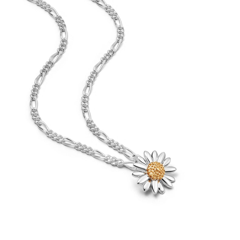 English Daisy Necklace Sterling Silver recommended