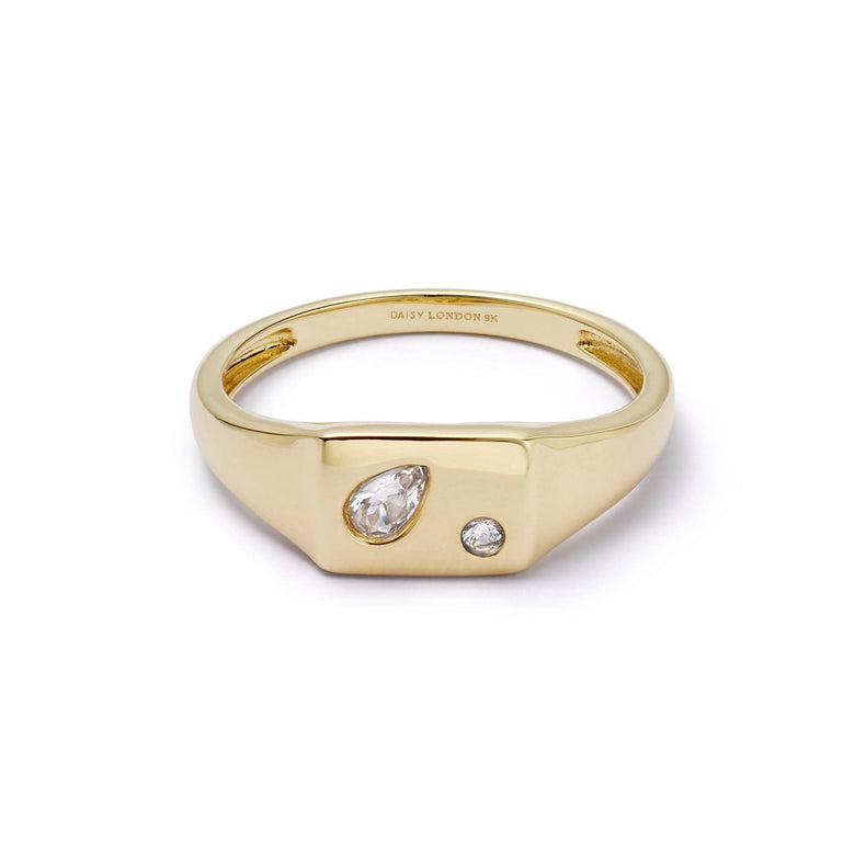Estée Lalonde Birthstone Pinky Ring 9ct Solid Gold recommended