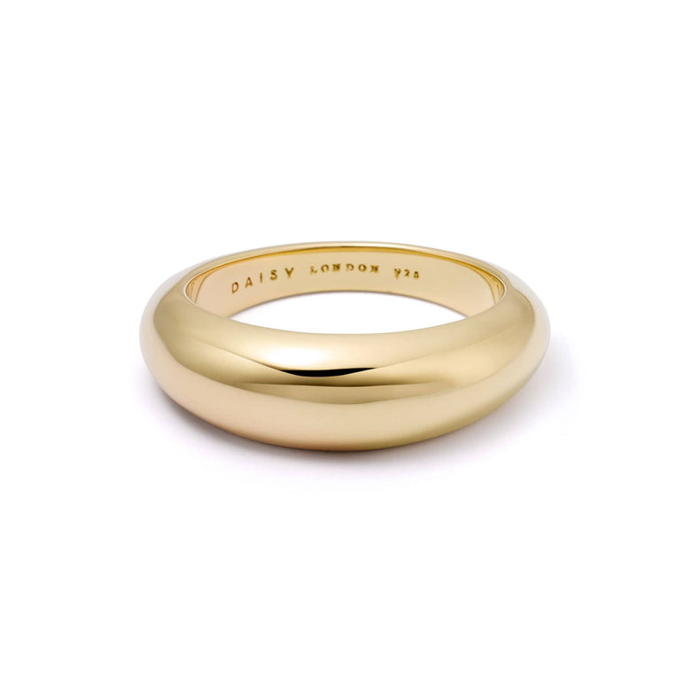 Estée Lalonde Dome Ring 18ct Gold Plate recommended