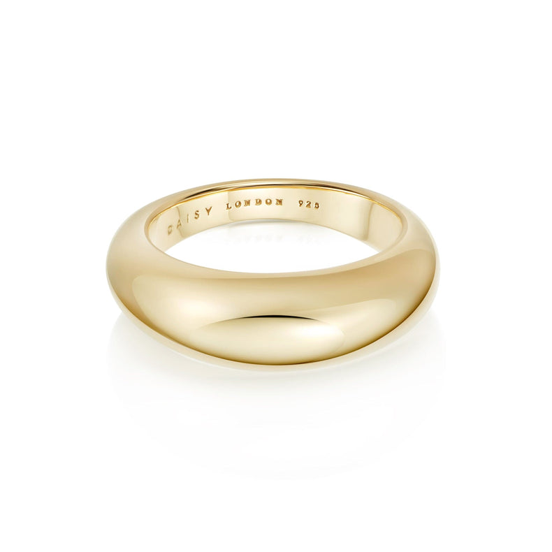 Estée Lalonde Dome Ring 18ct Gold Plate recommended