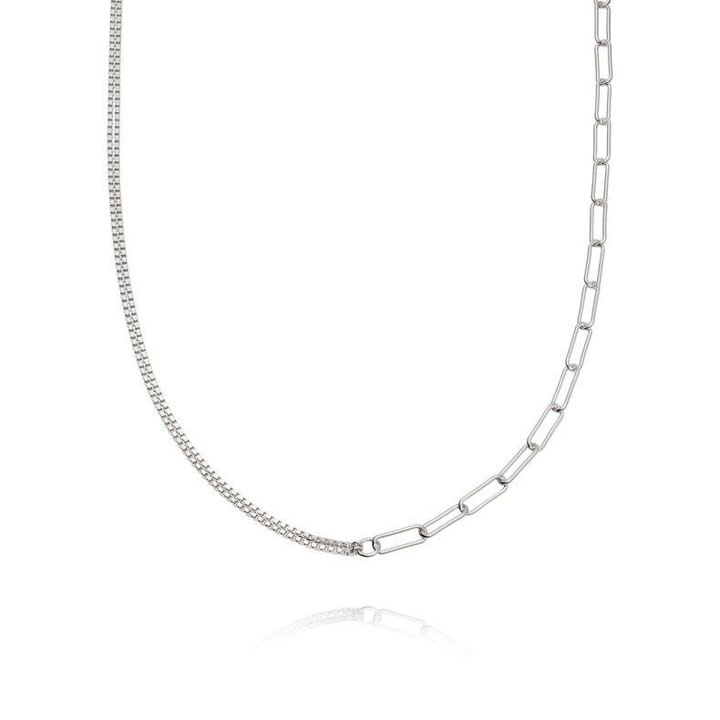 Estée Lalonde Duality Chain Necklace Sterling Silver recommended
