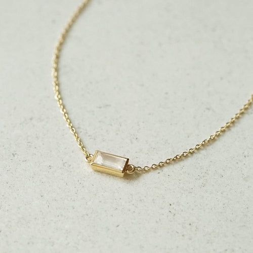 Estée Lalonde Fine Baguette Sapphire Bracelet 14ct Solid Gold