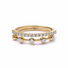 Estée Lalonde Fine Diamond And Sapphire Ring Stack 14ct Solid Gold