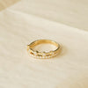 Estée Lalonde Fine Round Sapphire Ring 14ct Solid Gold