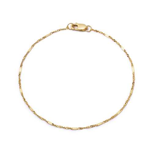 Estée Lalonde Fine Solid Gold Bracelet 14ct Solid Gold