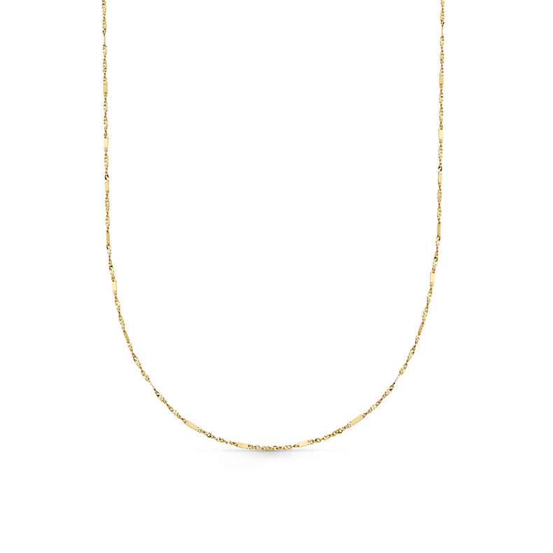 Estée Lalonde Fine Solid Gold Necklace 14ct Solid Gold