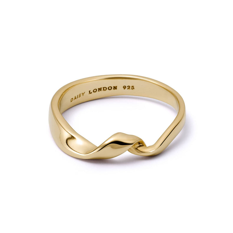 Estée Lalonde Flow Ring 18ct Gold Plate recommended