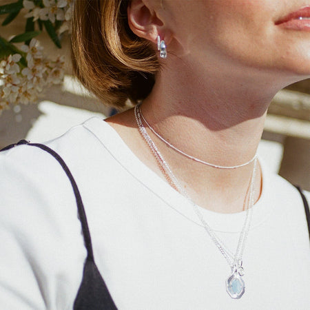 Estée Lalonde Forever Chain Necklace Sterling Silver recommended