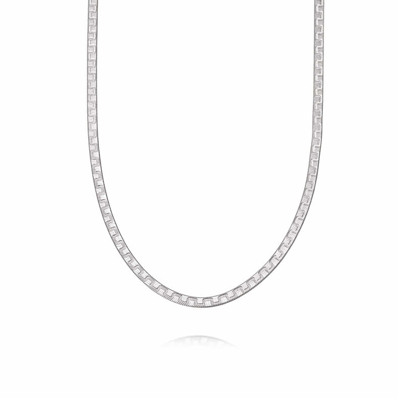 Estée Lalonde Goddess Snake Chain Necklace Sterling Silver recommended