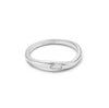 Estée Lalonde Organic Sapphire Stacking Ring Sterling Silver