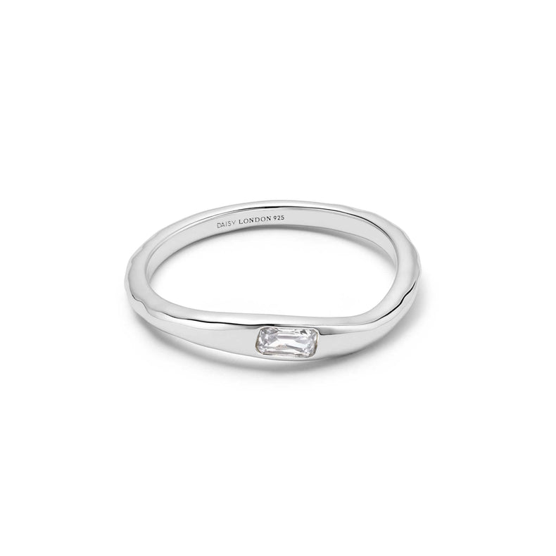 Estée Lalonde Organic Sapphire Stacking Ring Sterling Silver recommended