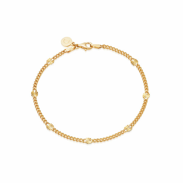 Daisy London | Stacked Sterling Silver Link chain Bracelet – Penman Watch &  Jewellery