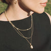 Estée Lalonde Forever Chain Necklace 18ct Gold Plate