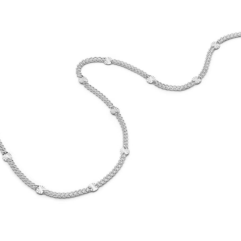 Estée Lalonde Sunburst Chain Necklace Sterling Silver recommended