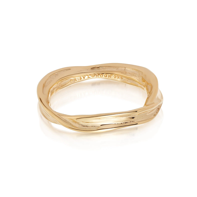 Estée Lalonde Unity Ring 18ct Gold Plate recommended