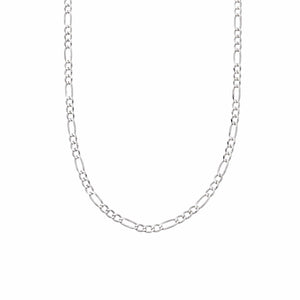 Figaro Chain Necklace Sterling Silver recommended