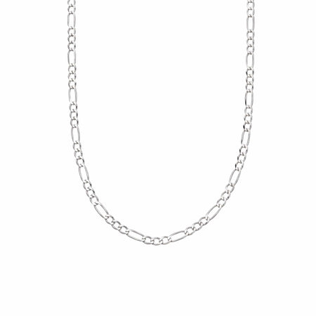 Figaro Chain Necklace Sterling Silver recommended