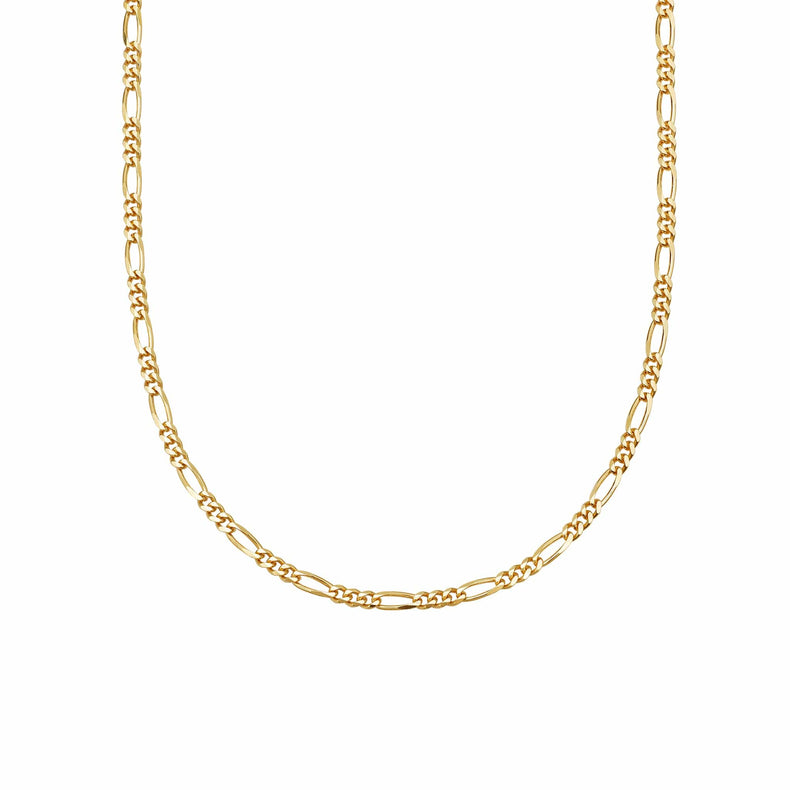 Fine Figaro Chain Necklace 18ct Gold Plate recommended
