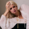 Free People Ada Tassel Pendant Necklace 18ct Gold Plate