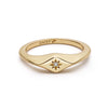 Free People Alexandra Pinky Ring 18ct Gold Plate
