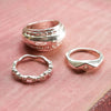 Free People Alexandra Pinky Ring Silver Plate