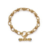 Free People Alice T-Bar Bracelet 18ct Gold Plate