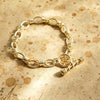 Free People Alice T-Bar Bracelet 18ct Gold Plate