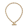 Free People Alice T-Bar Necklace 18ct Gold Plate