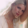 Free People Alice T-Bar Necklace 18ct Gold Plate
