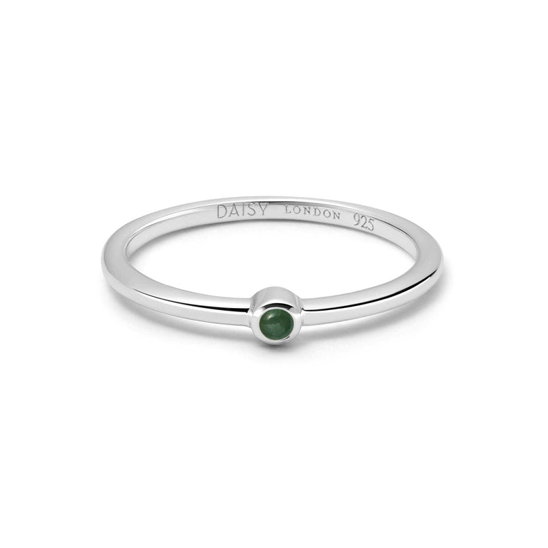 Green Aventurine Healing Stone Ring Sterling Silver recommended