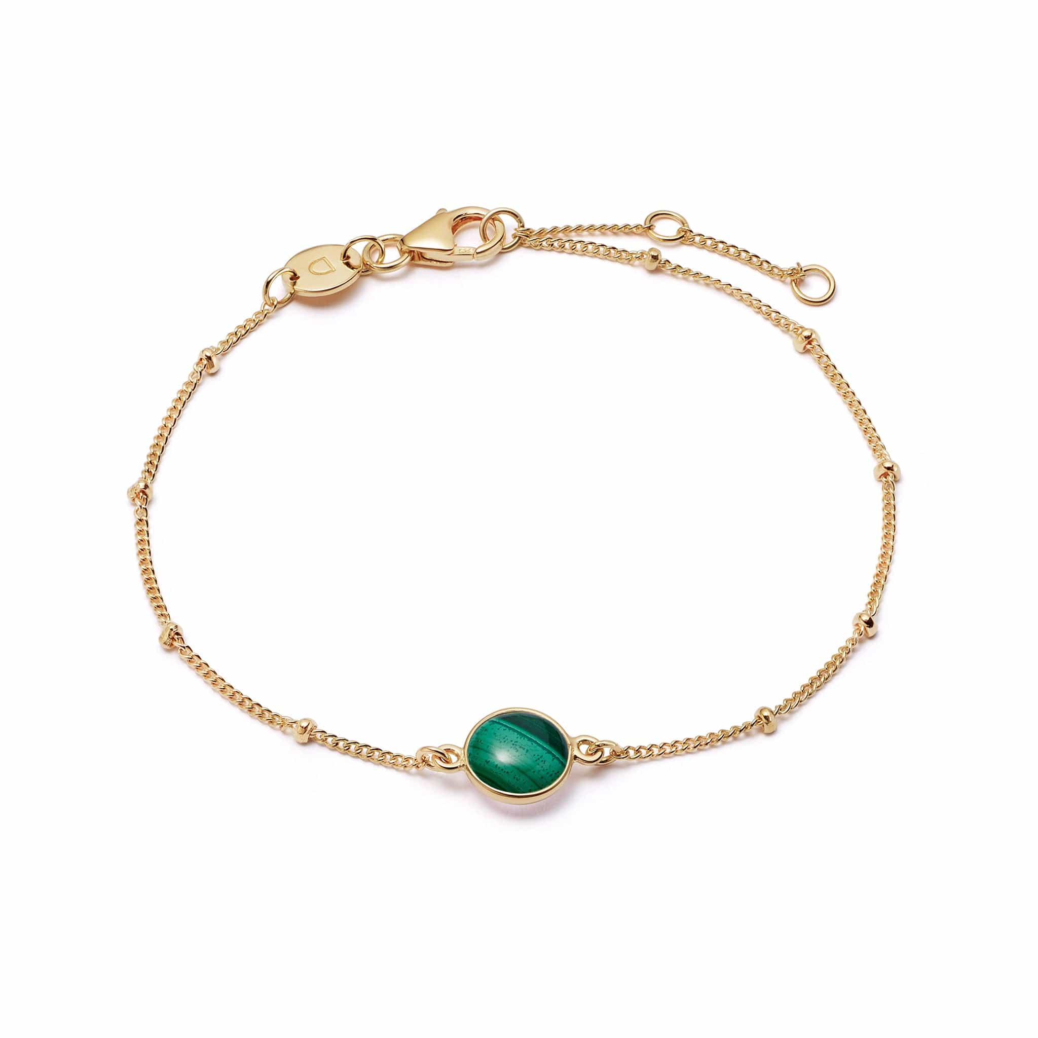 Healing Stone Bracelet 18ct Gold Plate – Daisy London