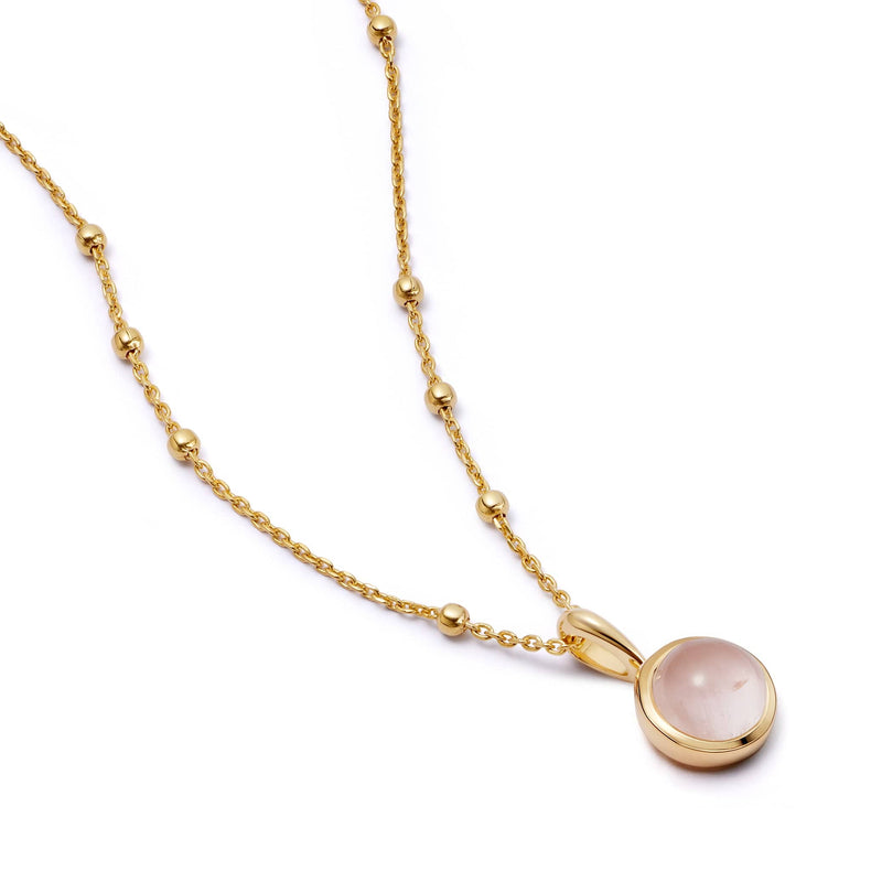 Healing Stone Necklace 18ct Gold Plate recommended