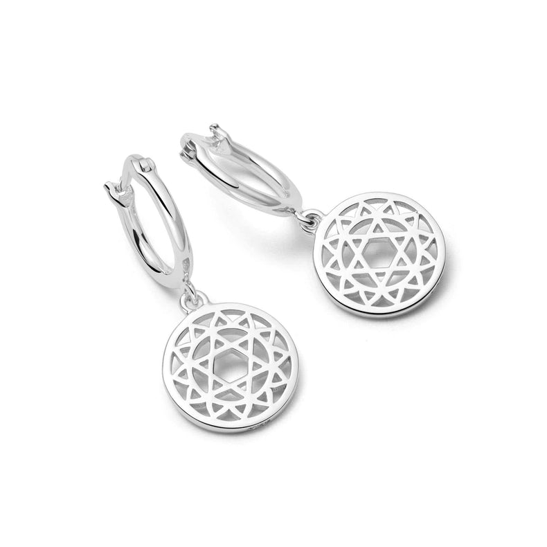 Heart Chakra Earrings Sterling Silver recommended