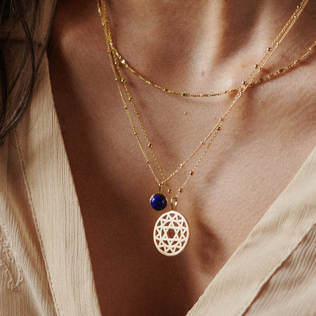 Heart Chakra Necklace 18ct Gold Plate recommended