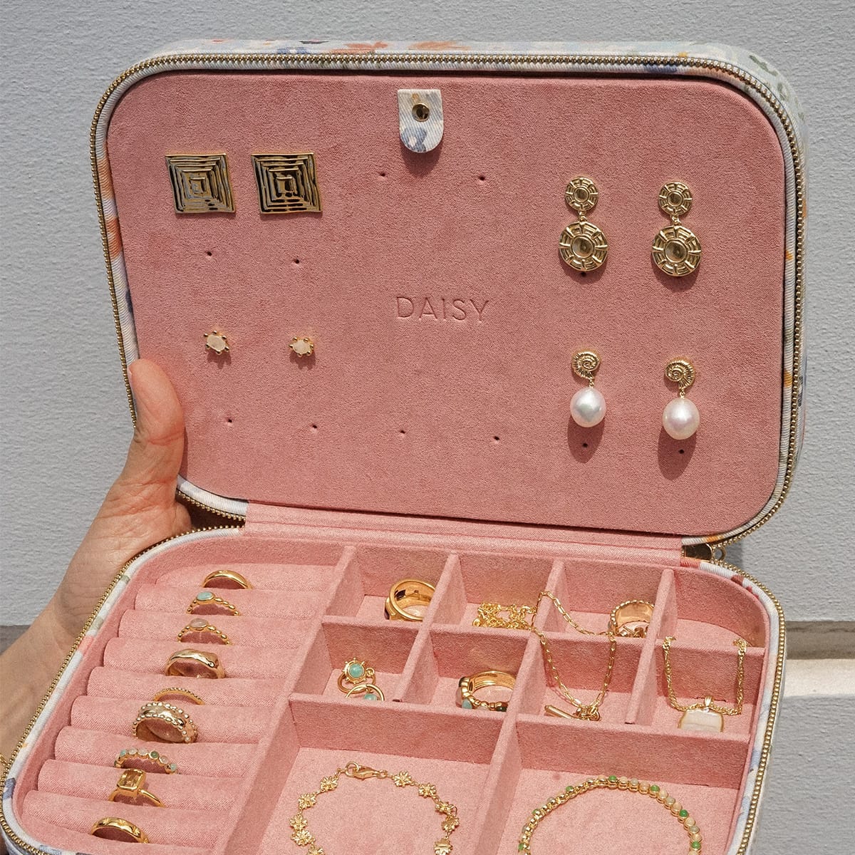 Floral Large Jewellery Box