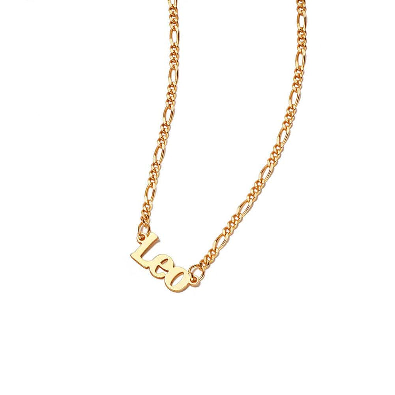 Leo Zodiac Necklace 18ct Gold Plate recommended