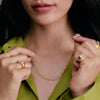 Link Lightweight Chain Necklace 18ct Gold Plate