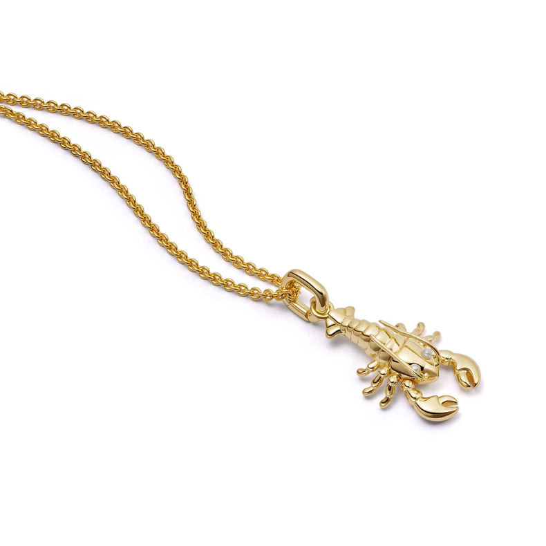 Lobster Chain Necklace 18ct Gold Plate